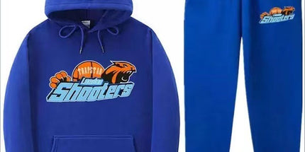 Unisex Trendy Hooded Fleece Sweatshirt Sports Suit