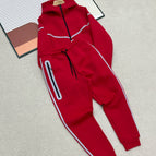 Red suit