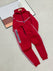 S / Red suit