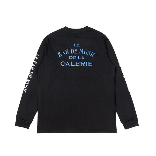 GALLERY DEPT Classic Letter Print Long Sleeve Tee