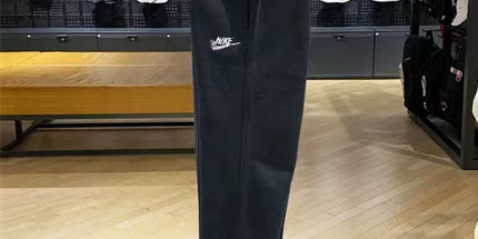 Unisex Cotton Knit Sweatpants, Breathable & Loose Fit