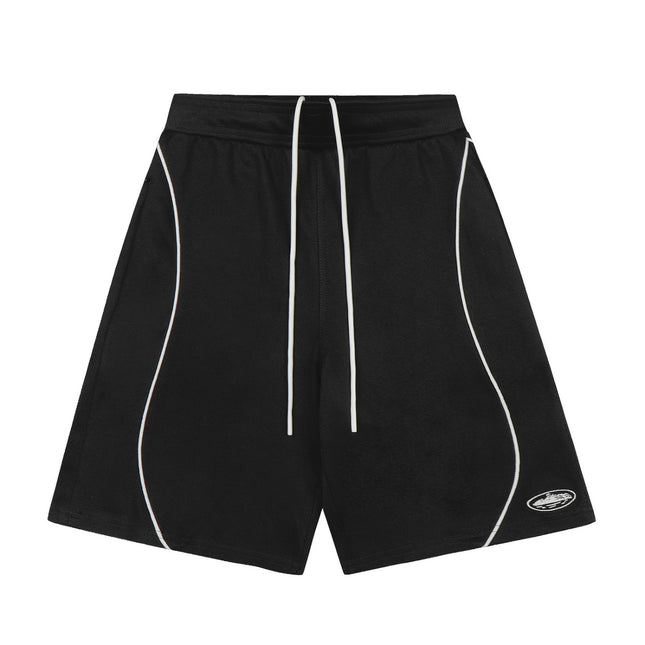 Streetwear Zipper Vest and Shorts Set