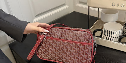 Retro Printed Square Bag - Women's 2025 Autumn