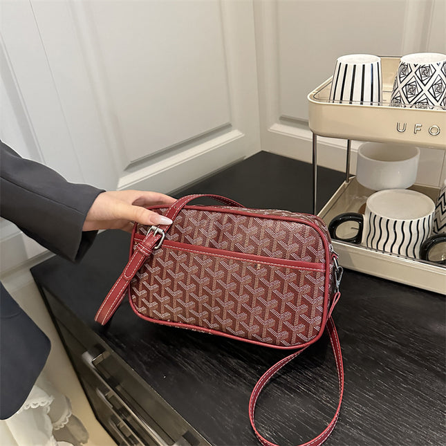 Retro Printed Square Bag - Women's 2025 Autumn