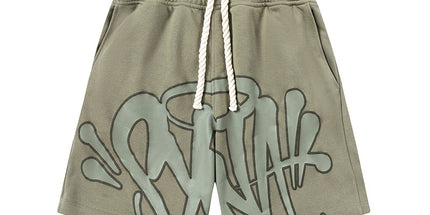 High Quality Syna Hip Hop Foam Print T-Shirt Set