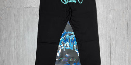 High Quality Syna Hip Hop Foam Print T-Shirt Set