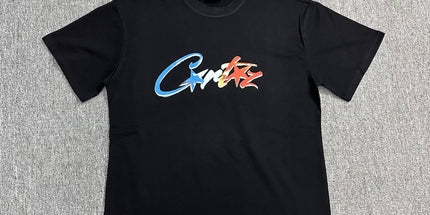 240g Unisex Letter Logo T-Shirt