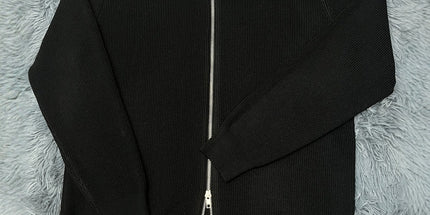 Zip Collar Knit Sweater