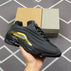 36 / Duck shoes - carbon black gold edge