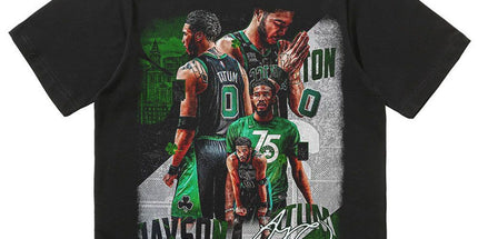 NBA Star Retro T-Shirt - Curry Kobe Morant Rose