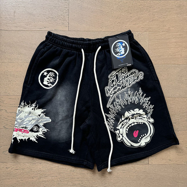 Distressed Baggy Streetwear Shorts
