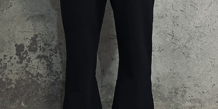 Slim Bootcut Casual Trousers