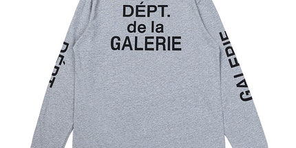 GALLERY DEPT Classic Letter Print Long Sleeve Tee