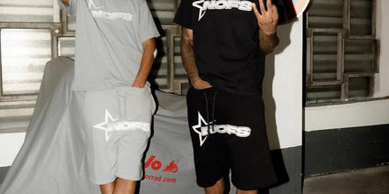 Summer Unisex Hip Hop Punk Print Shorts Set