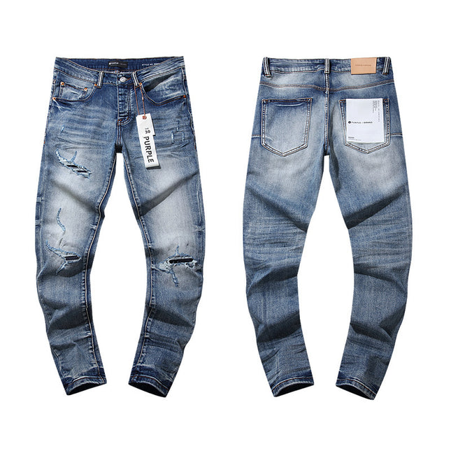 Ripped Jeans foreign high street wear