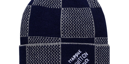 Classic Leather Label Unisex Knitted Beanie