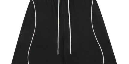 Streetwear Zipper Vest and Shorts Set