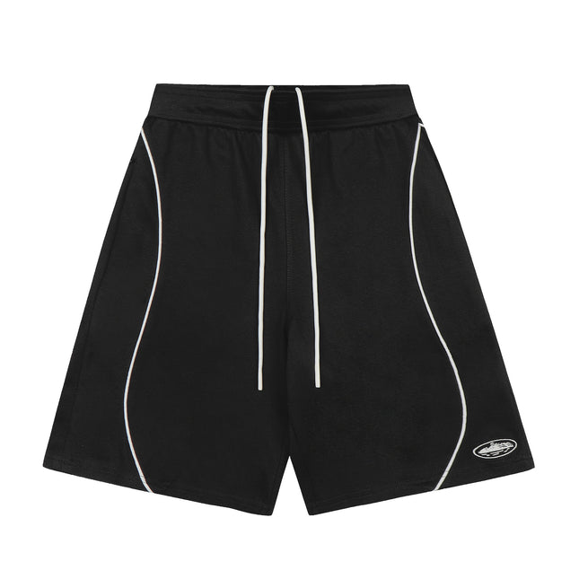 Streetwear Zipper Vest and Shorts Set
