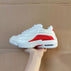 Duck shoes - white and red