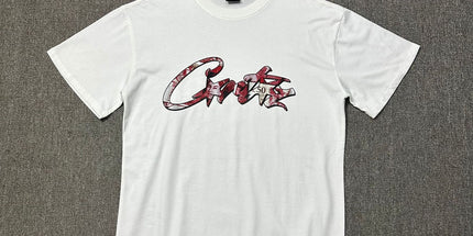 240g Unisex Letter Logo T-Shirt