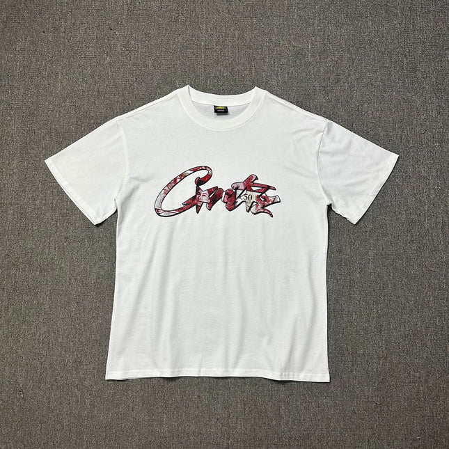 240g Unisex Letter Logo T-Shirt