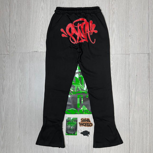 High Quality Syna Hip Hop Foam Print T-Shirt Set