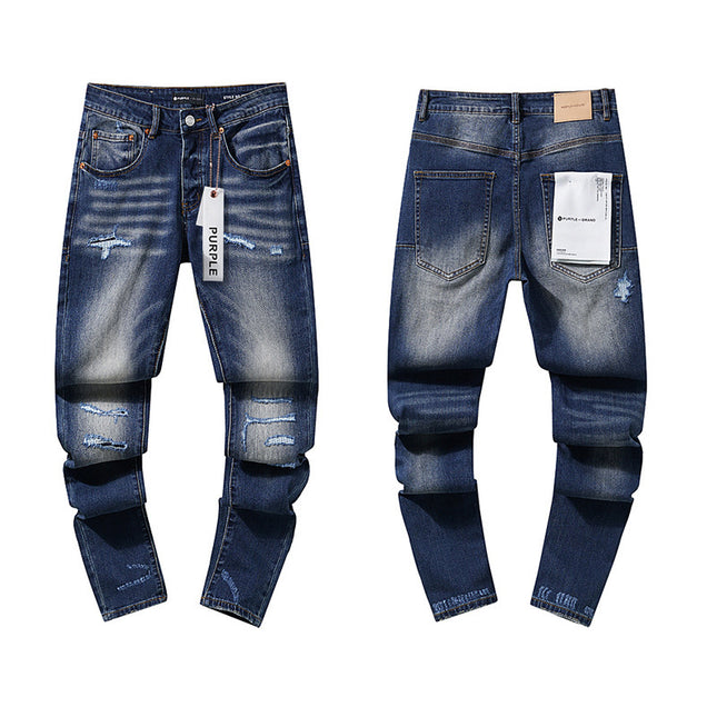 Ripped Jeans foreign high street wear