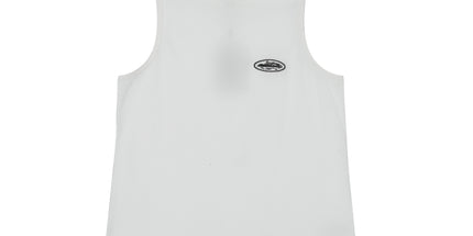 Basic LOGO Crew Neck Sleeveless Vest T-Shirt