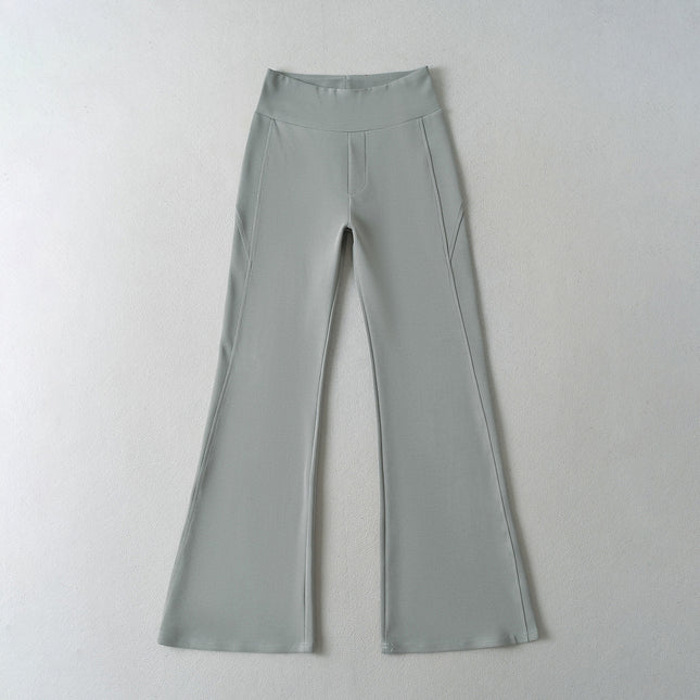Women’s Zip Hoodie and Flared Pants Set
