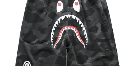 Japanese Shark Head Casual Quick-Dry Beach Shorts