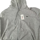 Light gray zipper