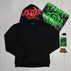 12 Black Sweatshirt (Accessories + Bag)
