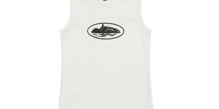 Basic LOGO Crew Neck Sleeveless Vest T-Shirt