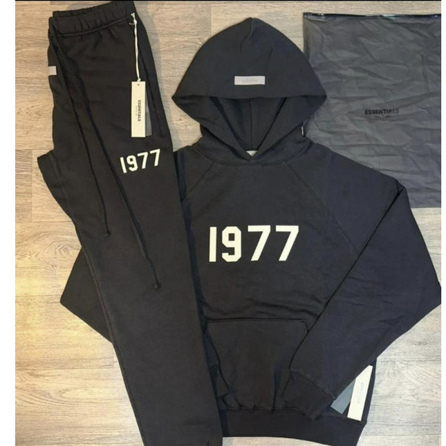FEAR OF GOD Essentials Chest Logo Hoodie & Pants Set