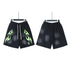 777 washed black-green