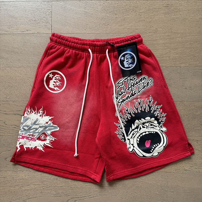 Distressed Baggy Streetwear Shorts