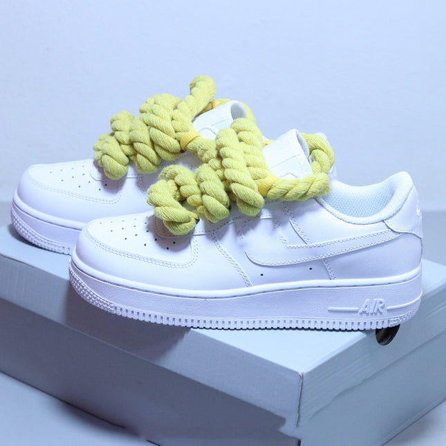 Nike Air Force 1 with Chunky Rope Laces
