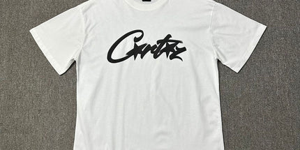 240g Unisex Letter Logo T-Shirt