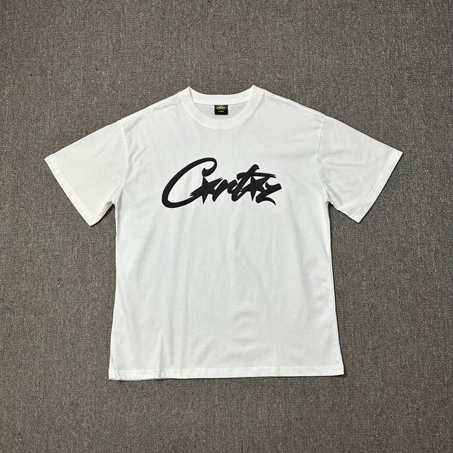 240g Unisex Letter Logo T-Shirt