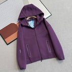 Dark purple coat