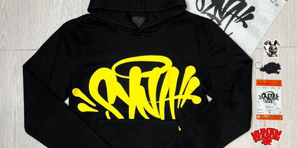High Quality Syna Hip Hop Foam Print T-Shirt Set
