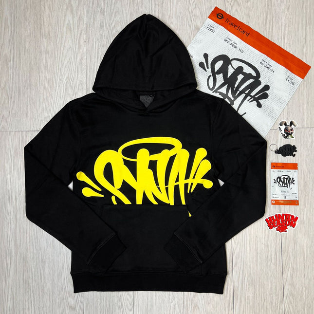 High Quality Syna Hip Hop Foam Print T-Shirt Set