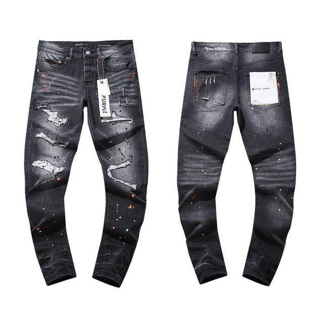 Ripped Jeans foreign high street wear