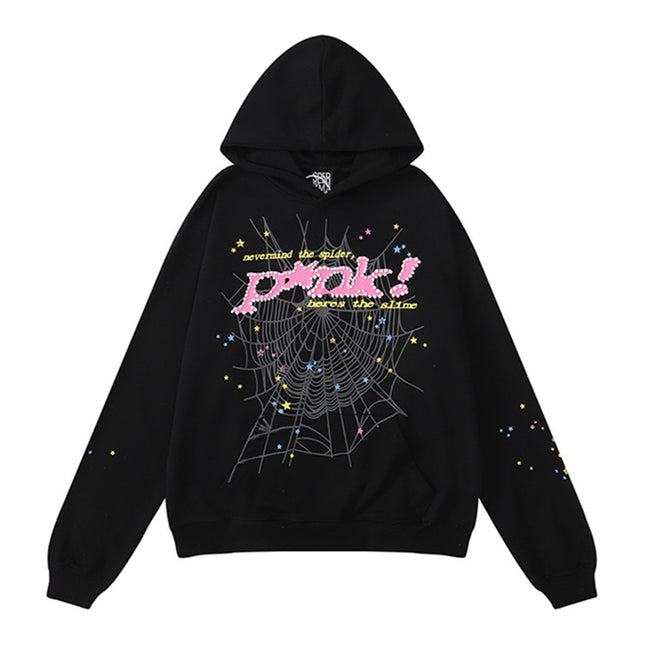 Sp5der Unisex Hoodie Set Sweatshirt - Young Thug Style
