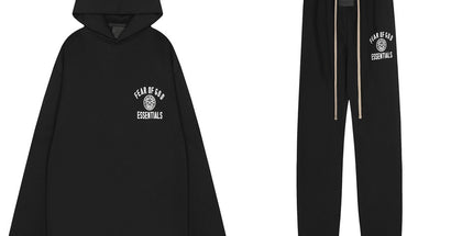 ESSENTIALS fleece Hooded Set