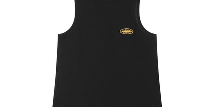 Basic LOGO Crew Neck Sleeveless Vest T-Shirt