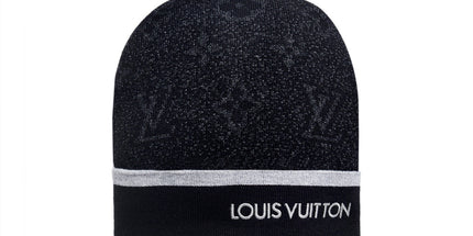 Classic Leather Label Unisex Knitted Beanie
