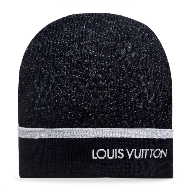 Classic Leather Label Unisex Knitted Beanie