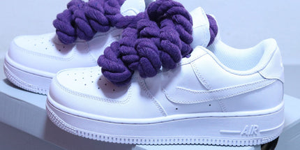 Nike Air Force 1 with Chunky Rope Laces