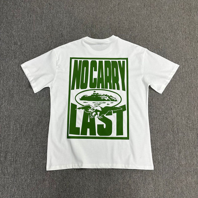 240g Unisex Letter Logo T-Shirt